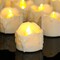 12 Packs Halloween Tea Lights with Timer, Flickering Flameless LED Tealights Battery Operated Votive Candles for Pumpkin Decor Indoor Home Party Halloween Decorations